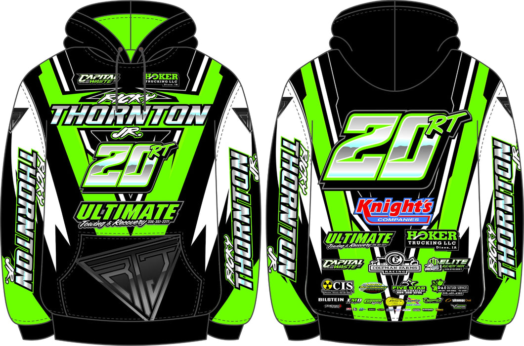 Green Sublimated TEE(same design, short sleeve & no hood)