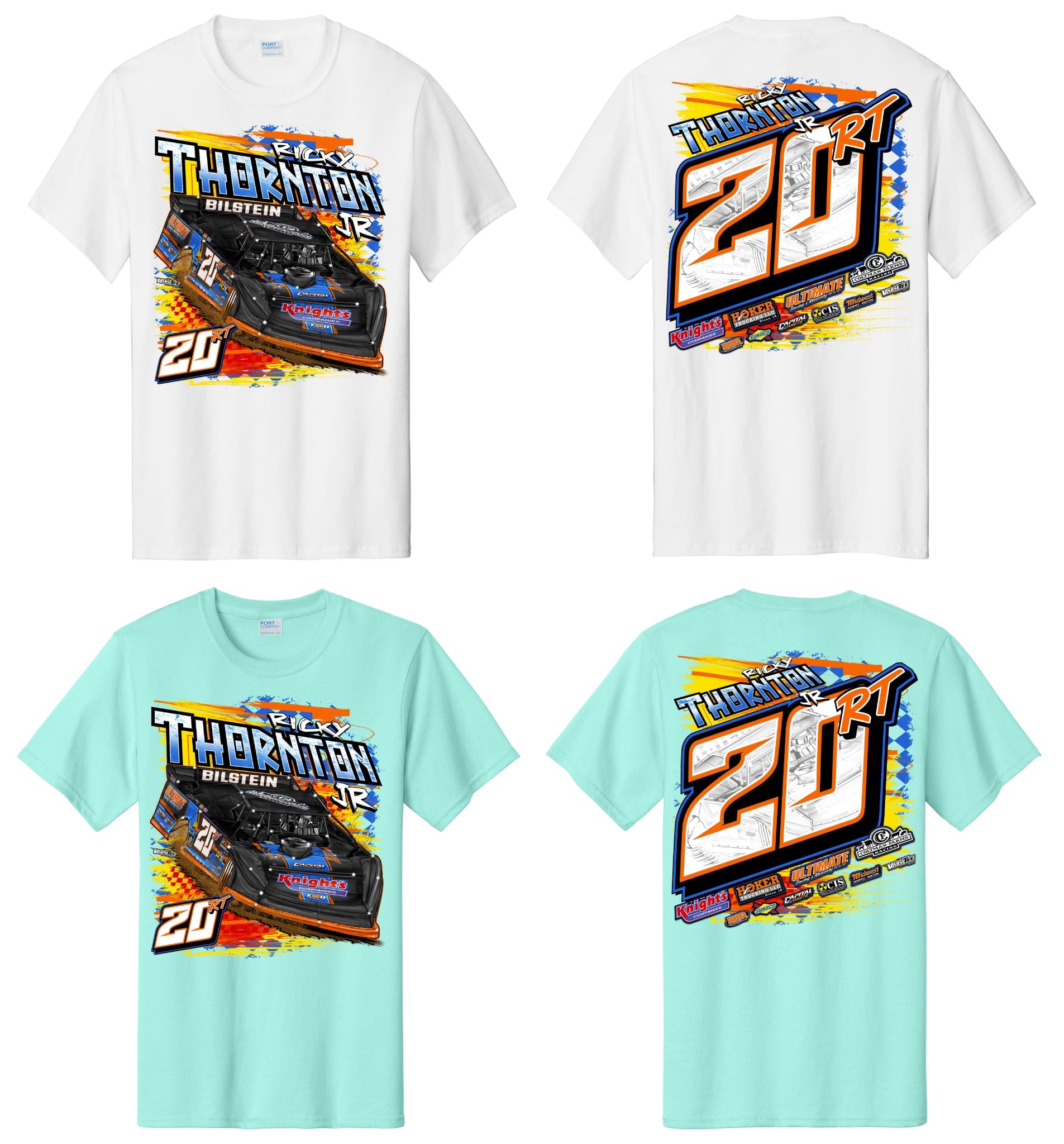 Tシャツ・カットソー citybreeze Race Lettering Logo Short Sleeve T-Shirt_3COLORS Youth Wordmark Short Sleeve T-Shirt