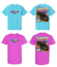 Load image into Gallery viewer, Retro Rainbow Tee- Updated Car
