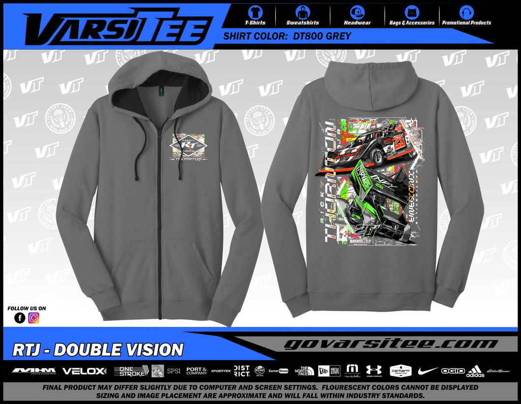 Late Model & Sprint Car full zip hoodie