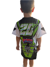 Load image into Gallery viewer, Green Sublimated TEE(same design, short sleeve &amp; no hood)
