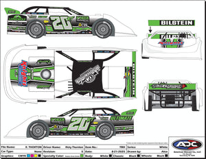 Green Glitter 1:64 Diecast