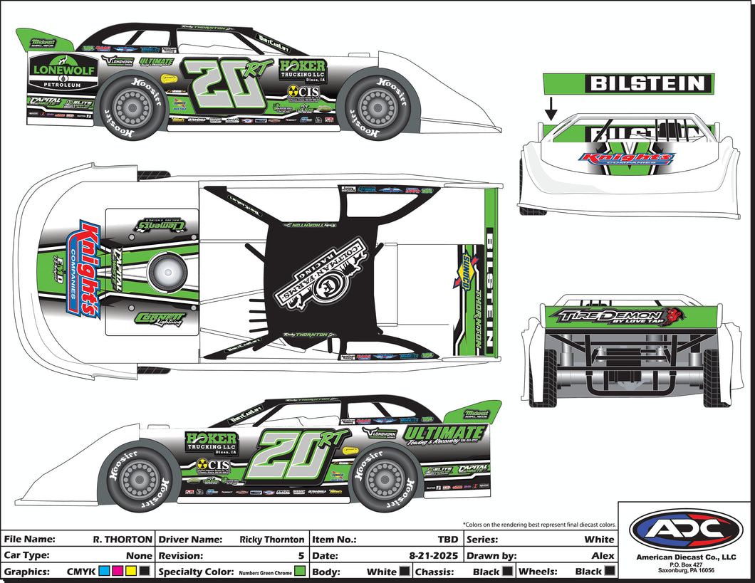 Green Glitter 1:64 Diecast