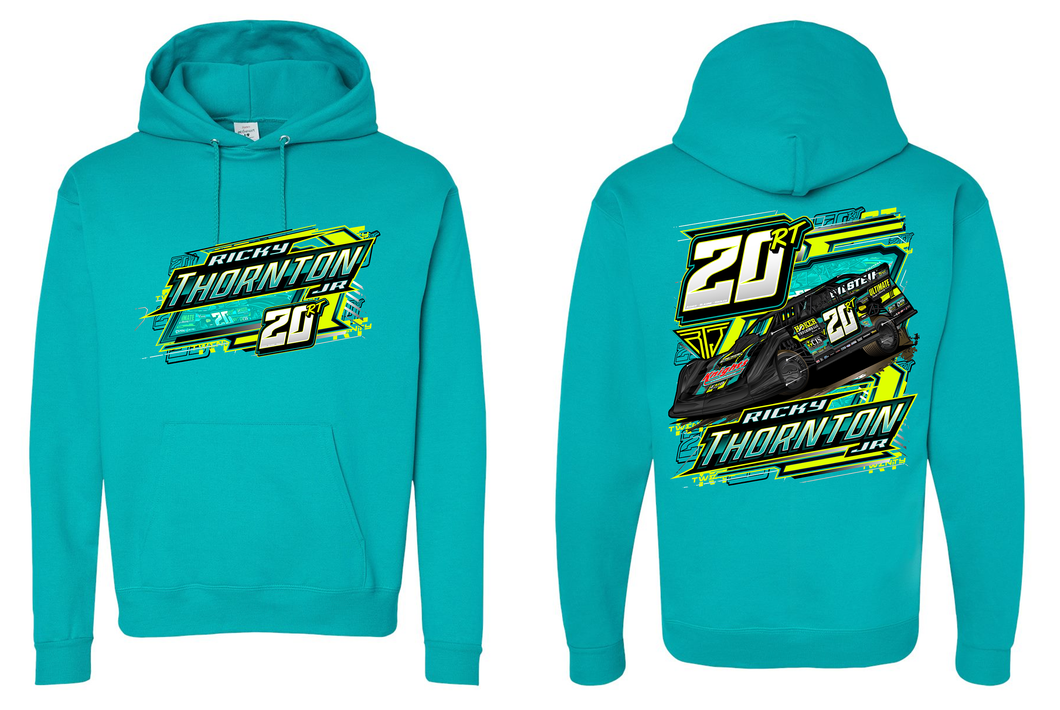 Teal Dome Hoodie