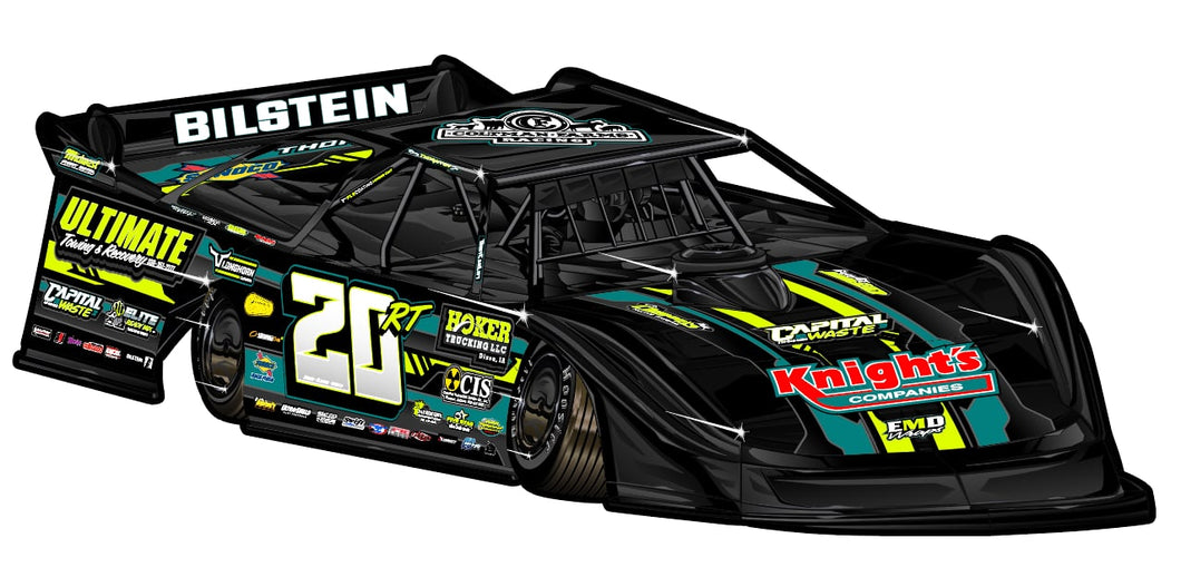 12” late model cutout