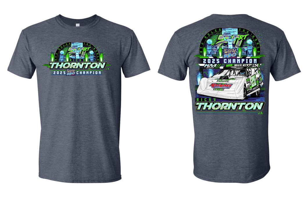 World 100 Winner Confetti Tee